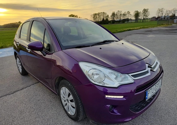 Citroen C3 cena 21900 przebieg: 74000, rok produkcji 2014 z Turek małe 106